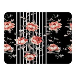 Benjamin Tate Design Flowers Blanket in Natural - Size: 120 cm x 150 cm - thumbnail 1