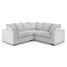 Furnishings For Less UK Colby Natural Beige 5 Seater L Shaped Corner Sofa Fabric - thumbnail 6