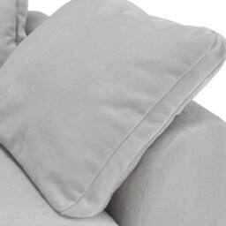 Furnishings For Less UK Colby Natural Beige 5 Seater L Shaped Corner Sofa Fabric - thumbnail 4