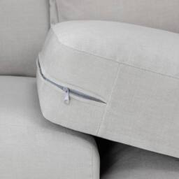 Furnishings For Less UK Colby Natural Beige 5 Seater L Shaped Corner Sofa Fabric - thumbnail 5