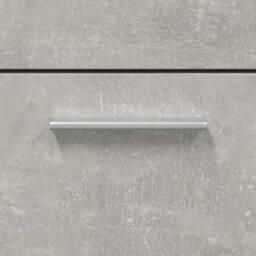 Berkfield Home Durable Bathroom Cabinet with Mirror Concrete Grey Engineered Wood - thumbnail 9