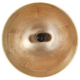 Berkfield Home Industrial Vintage Hanging Lamp 25 W Brass Round 31 cm E27 in Gold - thumbnail 5