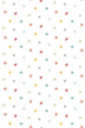 Hoopla Walls Twinkle Stars 10m Matt Wallpaper in Blue - thumbnail 2