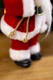 Marco Paul Hanging Santa Claus Christmas Tree Decoration in Red - thumbnail 7
