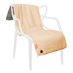 Bodi-Tek COZY Heated Throw & Seat Cover Pad - JORV in Beige - Size: 120 cm x 90 cm - thumbnail 1