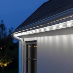 Pegdev Static LED rope light 13mm cool white indoor outdoor 45m - thumbnail 3