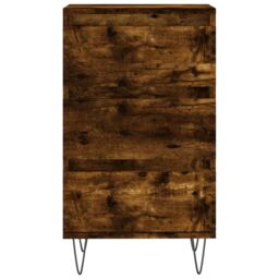 Berkfield Home Sideboard Smoked Oak 40x35x70 cm Engineered Wood in Brown - Size: 40 x 35 x 70 cm - thumbnail 5