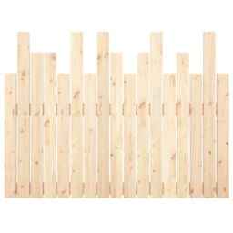 Berkfield Home Wall Headboard 108x3x80 cm Solid Wood Pine in Brown - Size: 108 x 3 x 80 cm - thumbnail 5