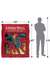 Steven Rhodes Living Well Silky Touch Super Soft Throw Blanket - Size: Large - thumbnail 3
