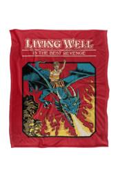 Steven Rhodes Living Well Silky Touch Super Soft Throw Blanket - Size: Large - thumbnail 1