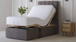 PARADISE BEDS LTD Restwell Electric Adjustable Mobility Bed- Single in Grey - thumbnail 2