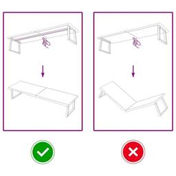 Berkfield Home Beautiful Wall Shelf Dark Grey 200x50x(2-6) cm Treated Solid Wood Oak - thumbnail 5
