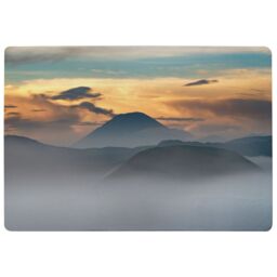 Benjamin Tate Design Bromo In Morning Time Designer Rug Designer Rug in Natural - Size: Large - thumbnail 1