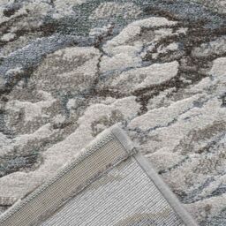 The Rug Shop UK Modern Abstract Silver Easy to clean Machine Made Area Rug - Size: 160 cm x 230 cm - thumbnail 8
