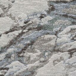 The Rug Shop UK Modern Abstract Silver Easy to clean Machine Made Area Rug - Size: 160 cm x 230 cm - thumbnail 3