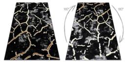 RugsX Allure Rug in Black - Size: 180 cm x 270 cm - thumbnail 3