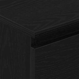 Berkfield Home Sideboard Black Oak 60x35x98.5 cm Engineered Wood - thumbnail 8