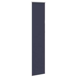 Berkfield Home Roller Blind Blackout Marine 50x210 cm Fabric Width 45.7 cm Polyester in Blue - thumbnail 3