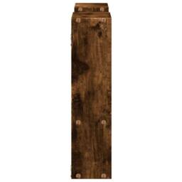 Berkfield Home Wall Shelf Smoked Oak 99x15x60 cm Engineered Wood in Brown - Size: 99 x 15 x 60 cm - thumbnail 5