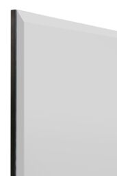 "MirrorOutlet All Glass Modern Bevelled Square Wall Mirror 39"" X 39"" (100x100CM) in Silver - Size: 1 Pack" - thumbnail 4