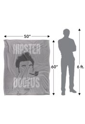 Warner Brothers Seinfeld, 152x127 cm The Cosmo Silky Touch Super Soft Throw Blanket in White - thumbnail 5