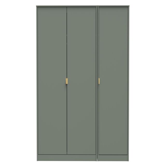 Ready Assembled 2 U Tamworth 3 Door Wardrobe (Ready Assembled) in Pale Green - image 1