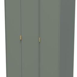 Ready Assembled 2 U Tamworth 3 Door Wardrobe (Ready Assembled) in Pale Green - thumbnail 4