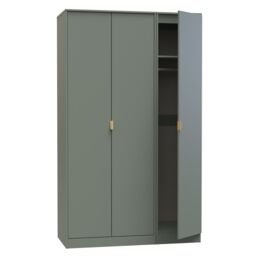 Ready Assembled 2 U Tamworth 3 Door Wardrobe (Ready Assembled) in Pale Green - thumbnail 6