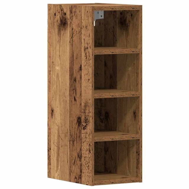 Berkfield Home Hanging Cabinet Old Wood 20x29.5x60 cm Engineered Wood in Brown - image 1