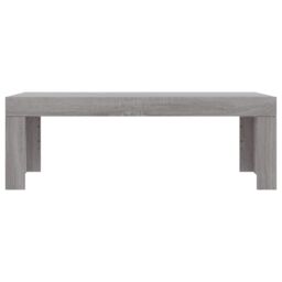 Berkfield Home Coffee Table Grey Sonoma 102x50x36 cm Engineered Wood - Size: 102 x 50 x 36 cm - thumbnail 4