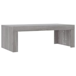 Berkfield Home Coffee Table Grey Sonoma 102x50x36 cm Engineered Wood - Size: 102 x 50 x 36 cm - thumbnail 2