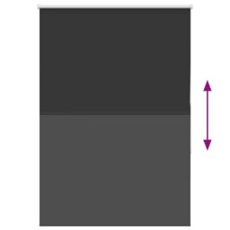 Berkfield Home Roller Blind Blackout Black 90x130 cm Fabric Width 85.7 cm Polyester - thumbnail 5