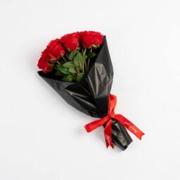 Scottish Everlastings Ltd 40cm Rose Bouquet in Red - thumbnail 3