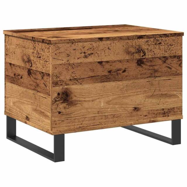 Berkfield Home Coffee Table Old Wood 60x44.5x45 cm Engineered Wood in Brown - image 1