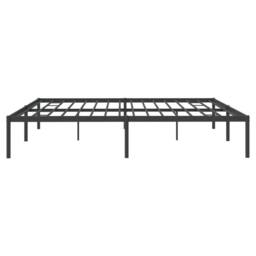 Berkfield Home Metal Bed Frame Black 193x203 cm - thumbnail 6