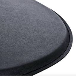 FORGEVIO Modern Round Tall Bar Table Small Metal Kitchen Breakfast Furniture - thumbnail 3