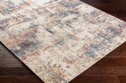 Livabliss Huntington Beach-Modern Cream Blue Red In- & Outdoor Rug - Size: 160 cm x 215 cm - thumbnail 6