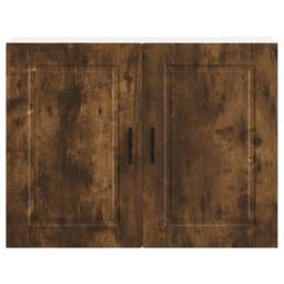 Berkfield Home Kitchen Wall Cabinet Porto Smoked Oak Engineered Wood in Brown - thumbnail 6