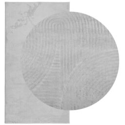 Berkfield Home Rug IZA Short Pile Scandinavian Look Grey 80x150 cm - Size: Medium - thumbnail 3