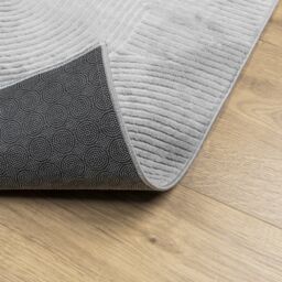 Berkfield Home Rug IZA Short Pile Scandinavian Look Grey 80x150 cm - Size: Medium - thumbnail 5