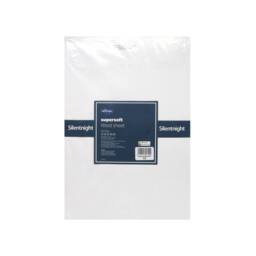 Voltico Silentnight Supersoft Fitted Sheet Double - White or Charcoal - thumbnail 5