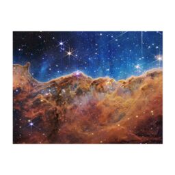 Artery8 Wall Art Print Pack of 3 NASA James Webb Phantom Cartwheel Galaxy Carina Nebula Cosmic Cliffs Pack of 3 Large Poster Set - thumbnail 5