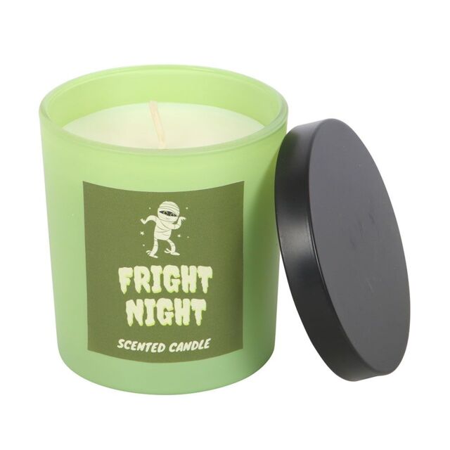 Something Different Fright Night Lime & Ginger Candle in Light Green - image 1