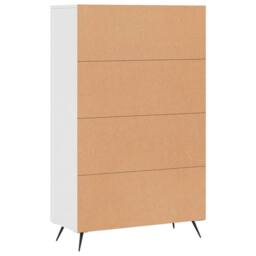 Berkfield Home Highboard White 69.5x31x115 cm Engineered Wood - thumbnail 8