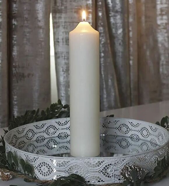 Marco Paul Church Pillar Candle in White - image 1