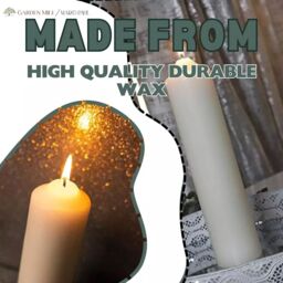 Marco Paul Church Pillar Candle in White - thumbnail 5