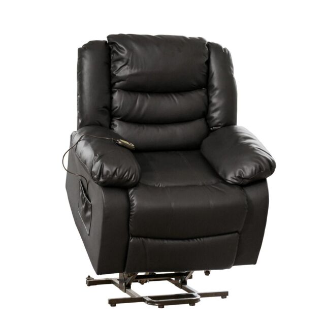 Artemis Home Brooklyn Electric Riser Recliner with Massage & Heat in Black - image 1