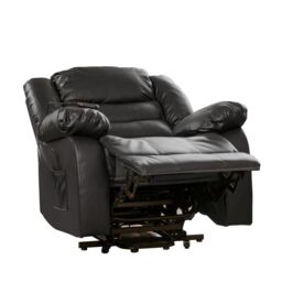 Artemis Home Brooklyn Electric Riser Recliner with Massage & Heat in Black - thumbnail 2