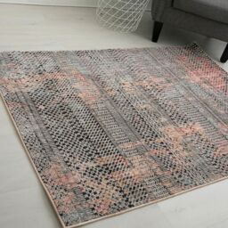 The Rug Shop UK Abstract Traditional Grey Machine Made Easy to clean Rug - Size: 200 cm x 290 cm - thumbnail 4