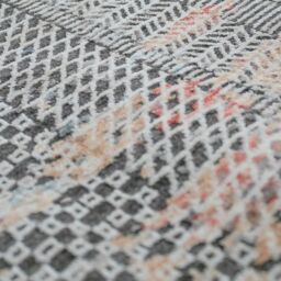 The Rug Shop UK Abstract Traditional Grey Machine Made Easy to clean Rug - Size: 200 cm x 290 cm - thumbnail 3